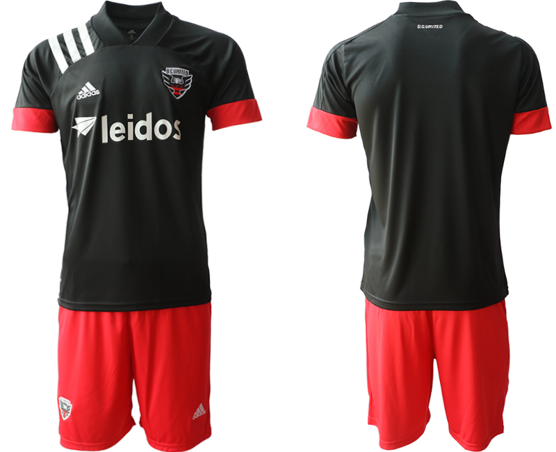 Men 2020-2021 club Washington DC Union home blank black Soccer Jerseys